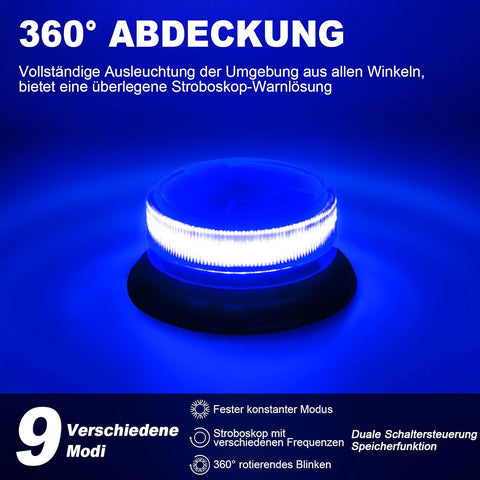 LED Rundumkennleuchte , Gelb Rundumleuchte für Auto Anhänger Wohnwagen – Antom Direct LED Rundumkennleuchte , Gelb Rundumleuchte für Auto Anhänger Wohnwagen – Antom Direct